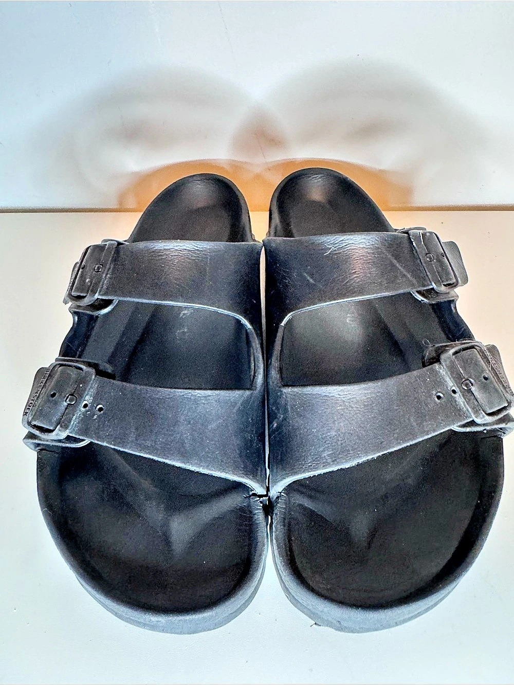 Birkenstock Arizona Two-Strap Sandals Black US 11